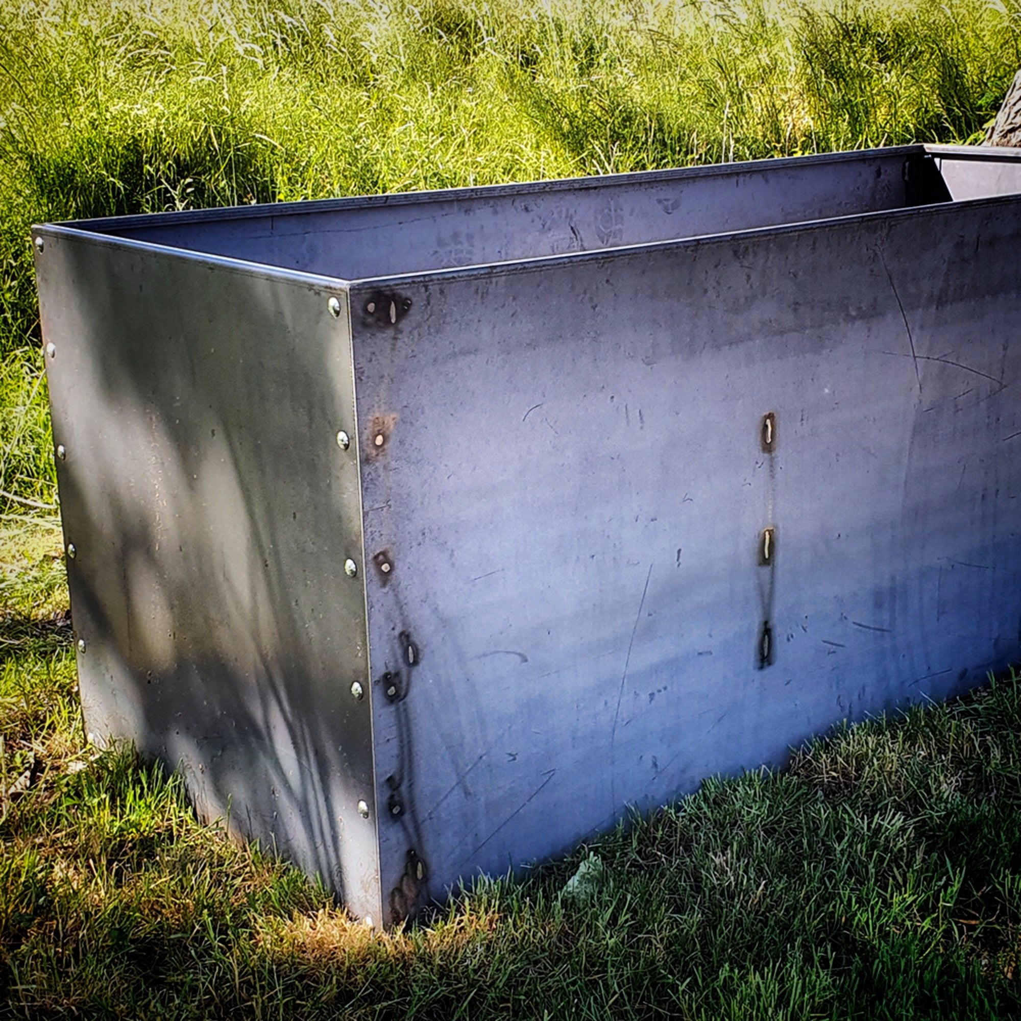 Hochbeet Cortenstahl 200x80x80cm