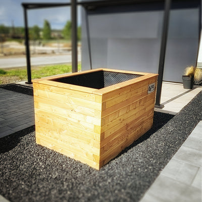 Hochbeet Balken 150x100x80cm