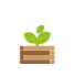 Icon Hochbeet Balken